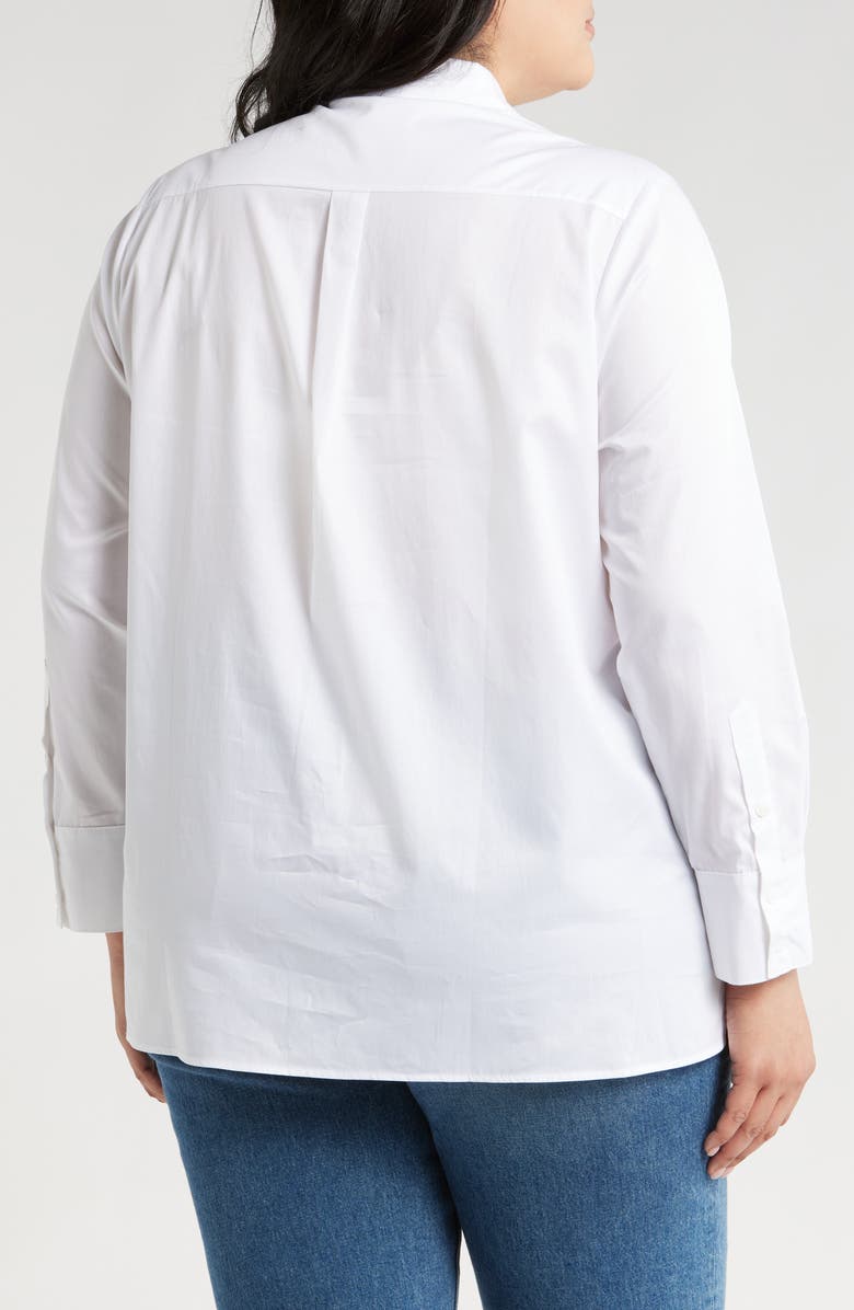 HARSHMAN Kaliyah Pleated Button-Up Shirt, Alternate, color, 