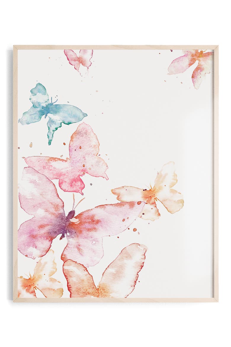 Butterfly Paper Wall Art, Main, color, BUTTERFLY
