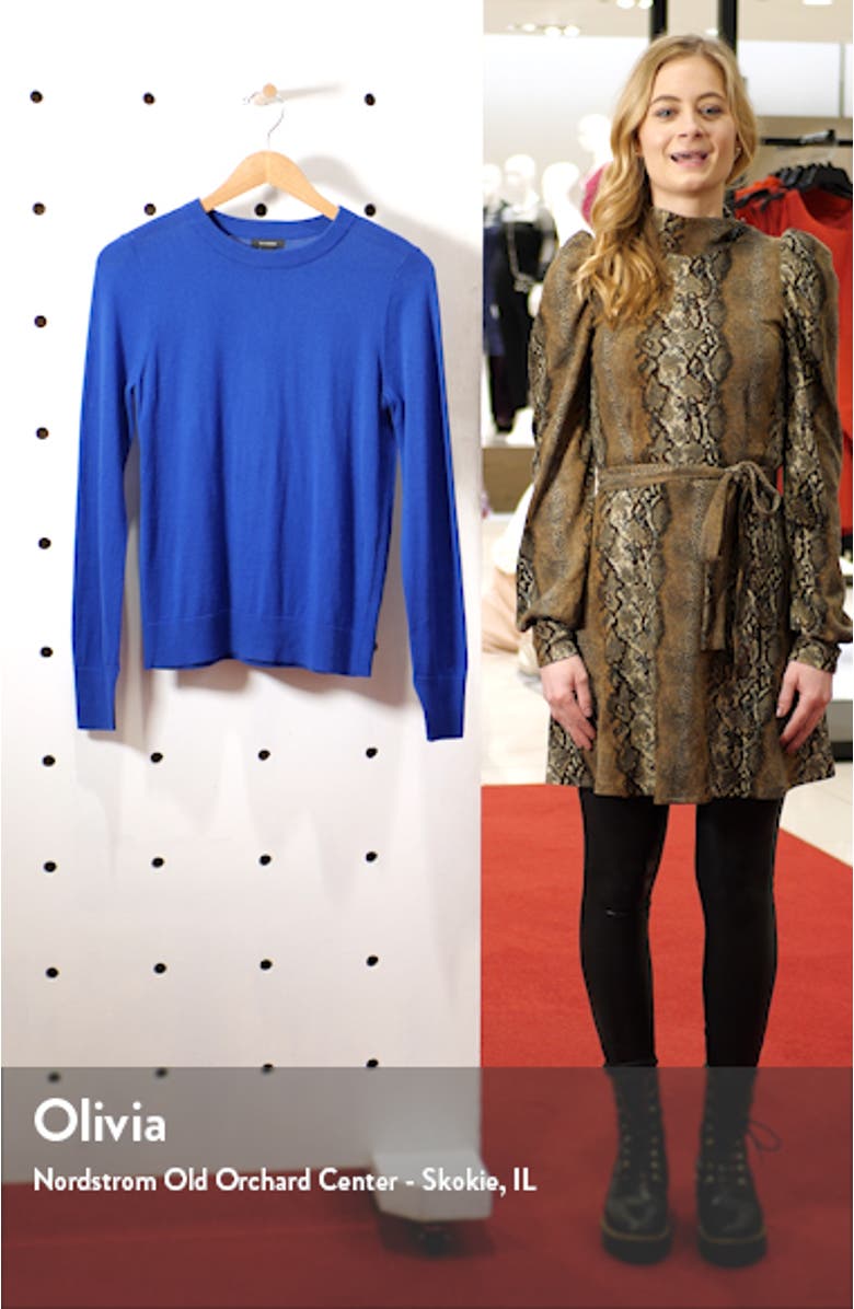 Slit Sleeve Sweater, sales video thumbnail