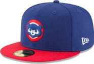 New Era Men's New Era Royal Chicago Cubs Cooperstown Collection Wool 59FIFTY Fitted Hat