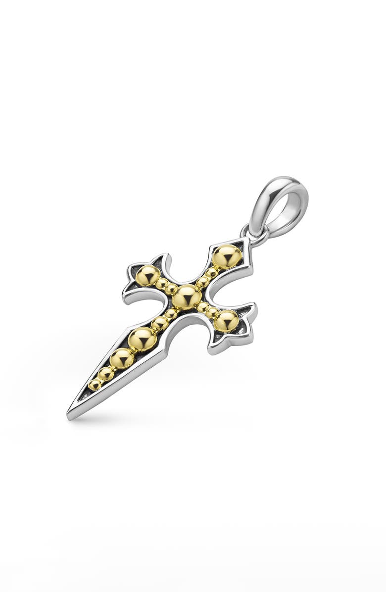 LAGOS Anthem Cross Pendant, Alternate, color, Silver