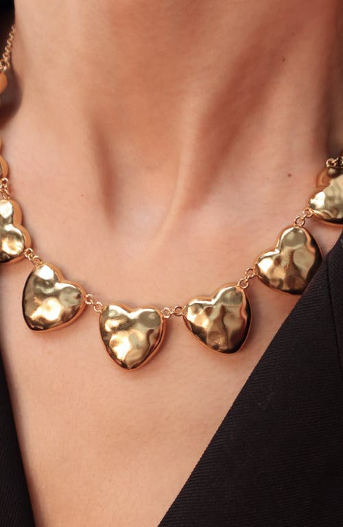 Rc Retro Chic Heart Of Eden Necklace In Gold