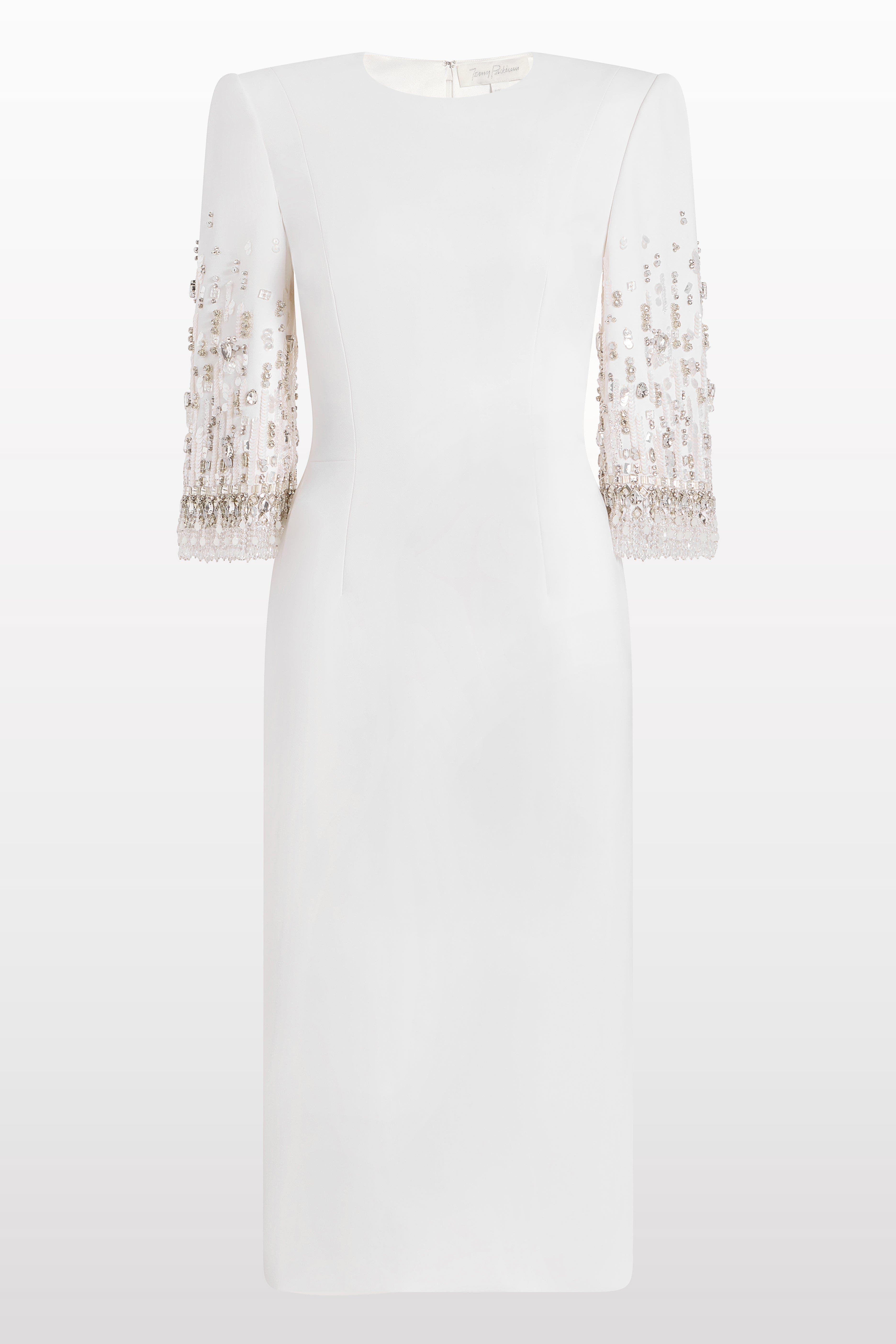 Ebba Crystal-Embellished Midi Dress - image 2