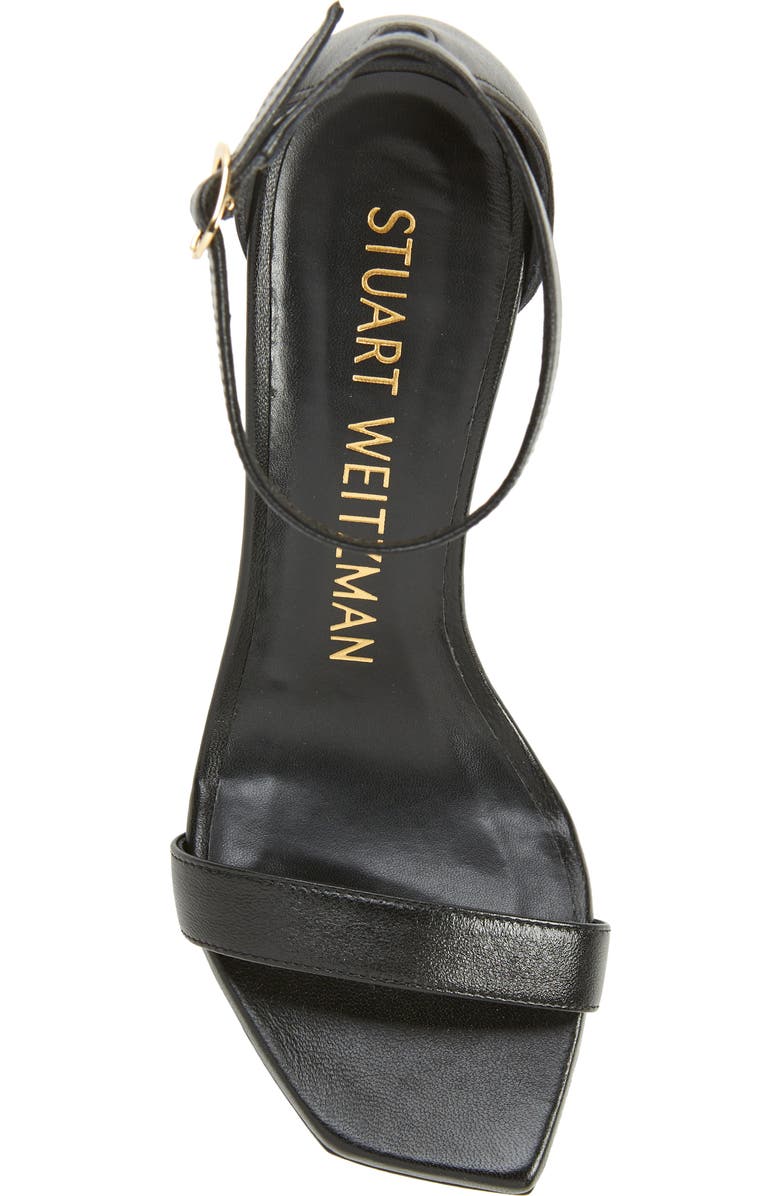 Stuart Weitzman Nunaked Party Platform Ankle Strap Sandal, Alternate, color,