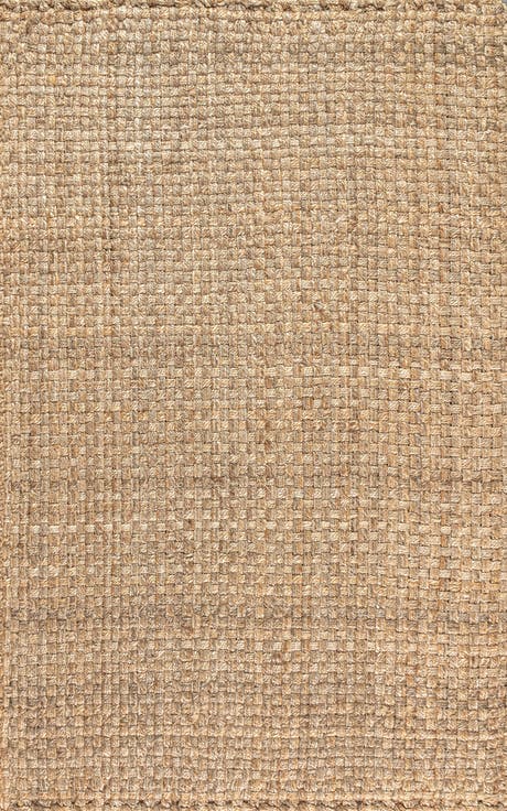 Estera Hand Woven Boucle Chunky Jute Area Rug