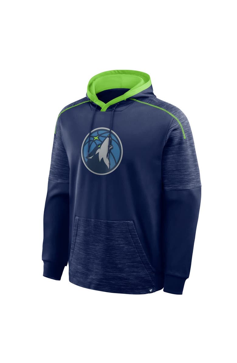 FANATICS Men's Fanatics Navy Minnesota Timberwolves Pick & Roll Defender Pullover Hoodie, Alternate, color, Navy