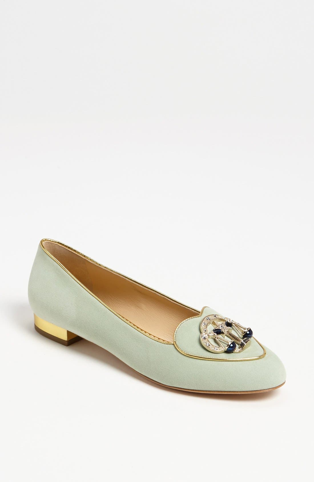 'Libra' Flat, Main, color, PISTACHIO