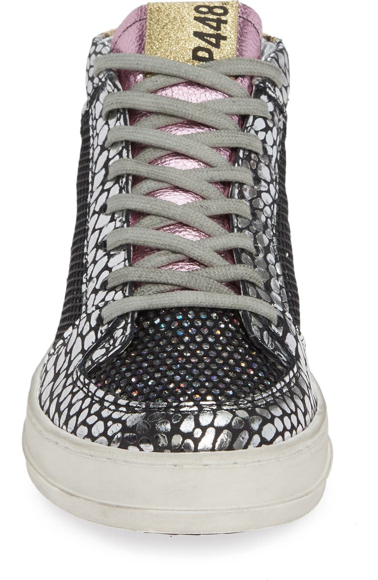 P448 Queens Mid Sneaker, Alternate, color,