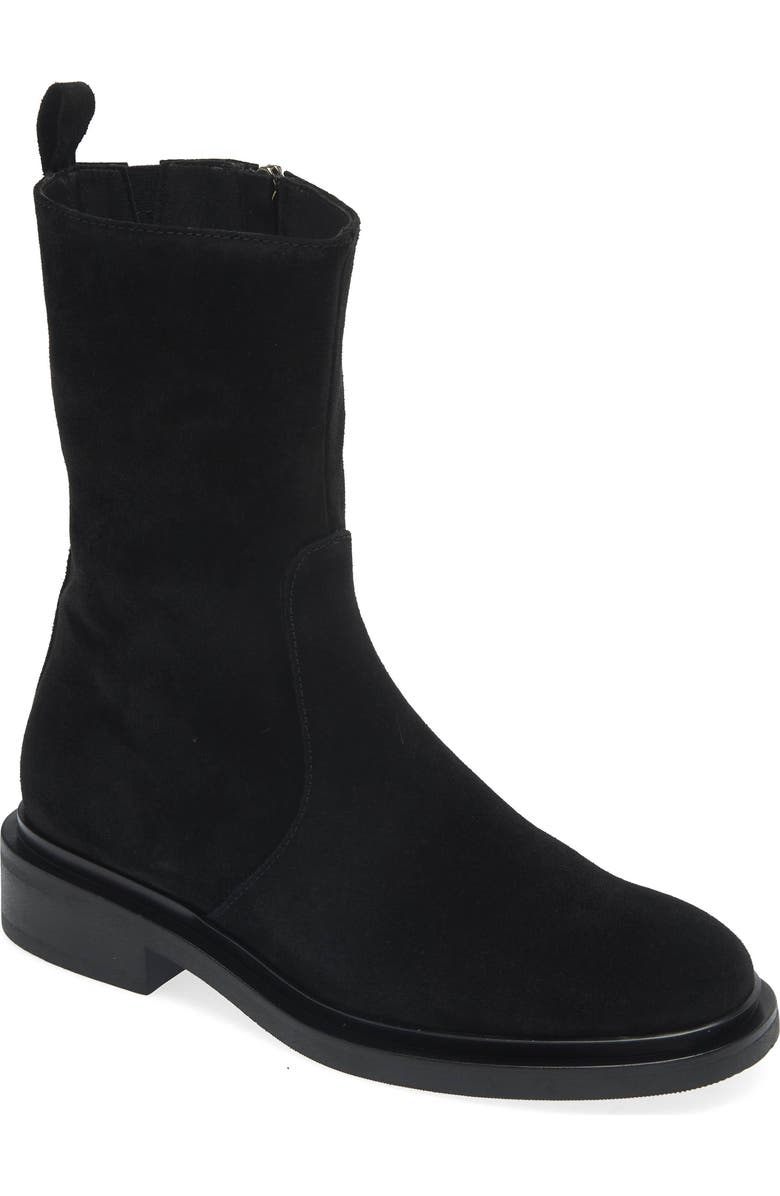 Cordani Blaize Bootie, Main, color, Black Suede