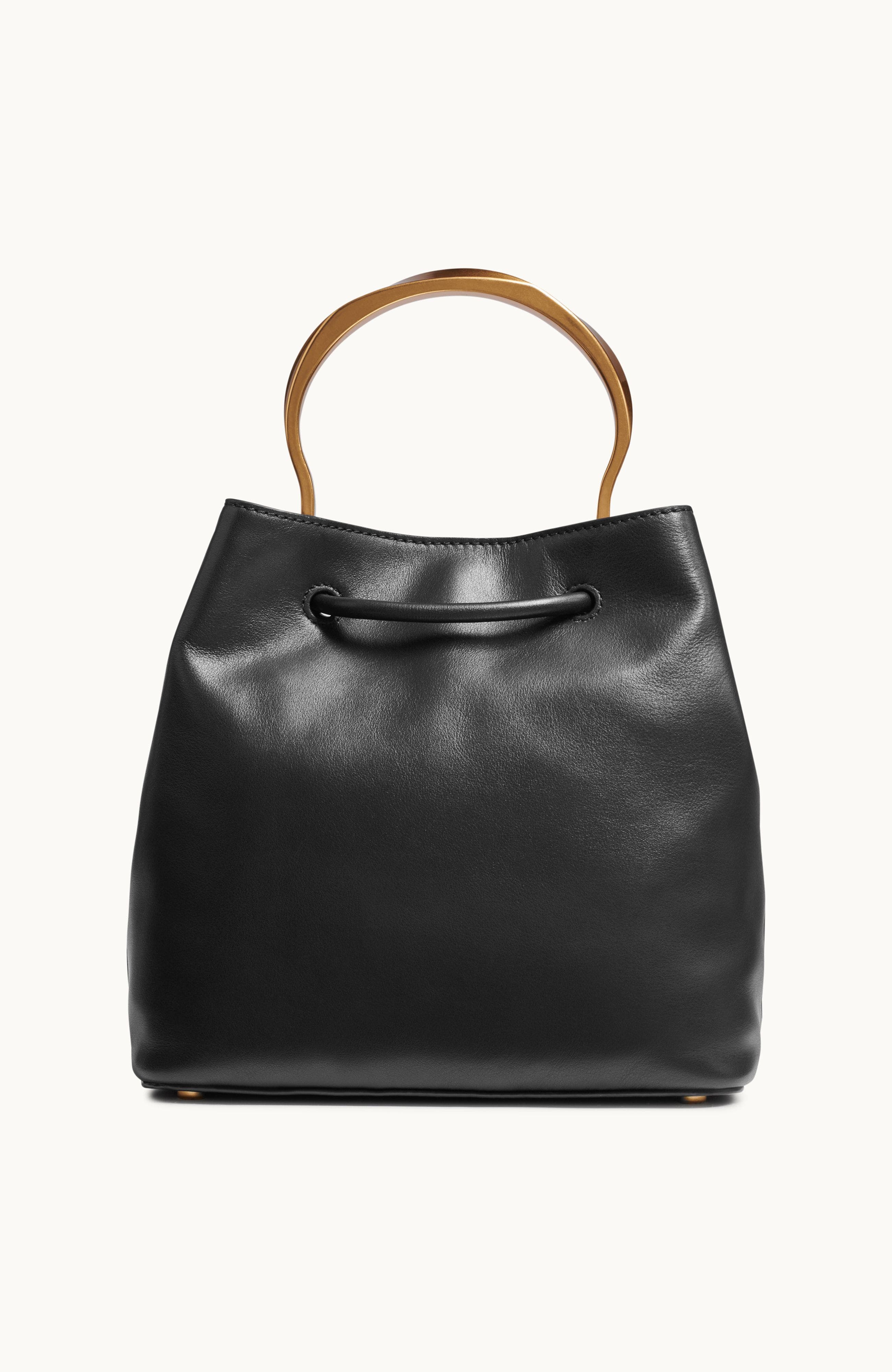 Donna Karan New York Lawrence Bucket, Alternate, color, Blk/Gold