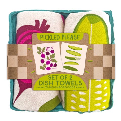 Pickled Please - Dish Towel Set of 2