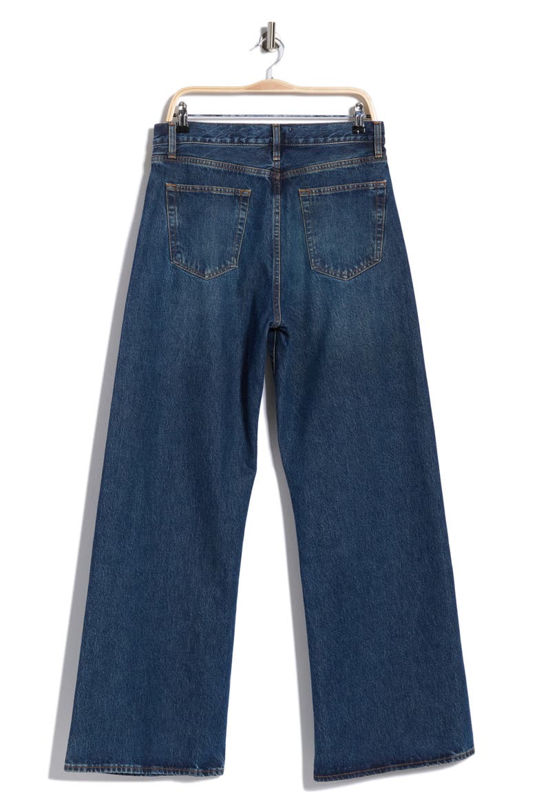 The Loose High Waist Wide Leg Jeans, Alternate, color, DETOX