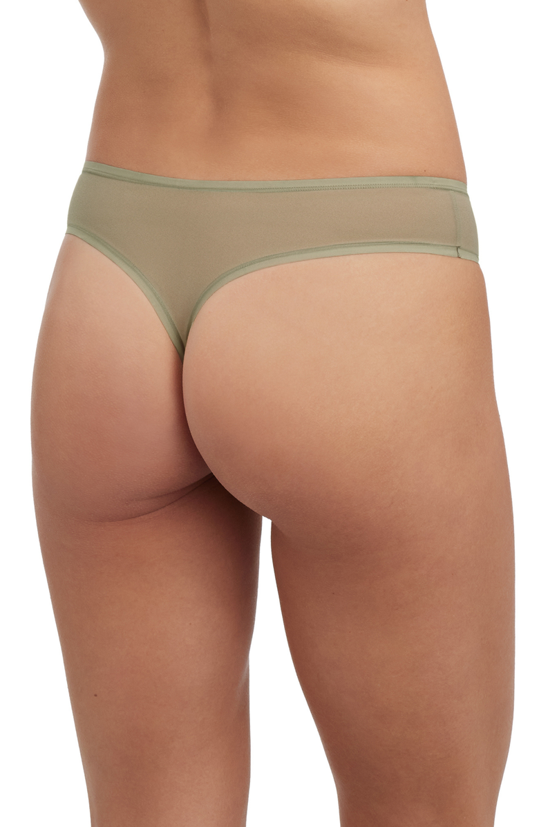 Skarlett Blue Spellbound Mesh Thong, Alternate, color, Vineyard