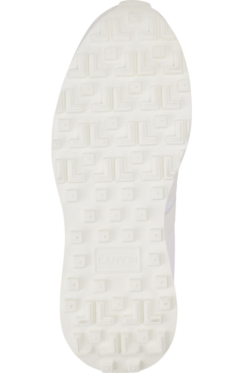 Lanvin Bumpr Sneakers In Nylon, Alternate, color, White