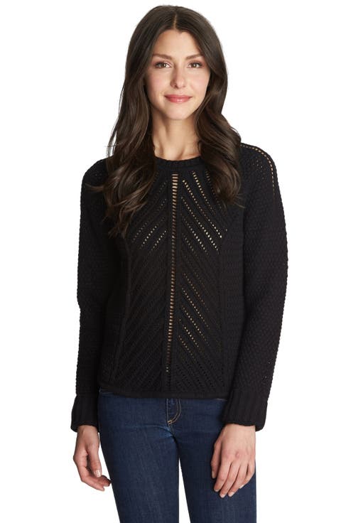 Loose Knit Crewneck Sweater