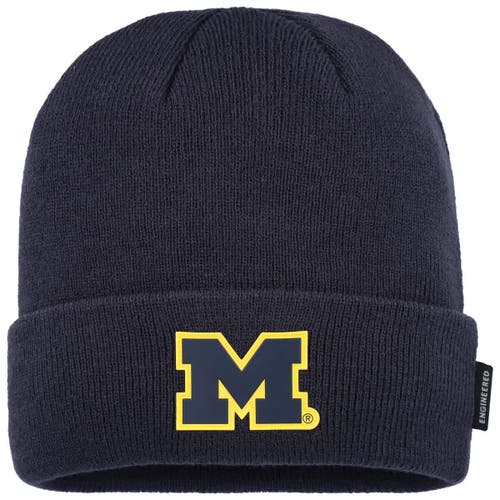 Nike Navy Michigan Wolverines On-field Standard Terra Cuffed Knit Hat