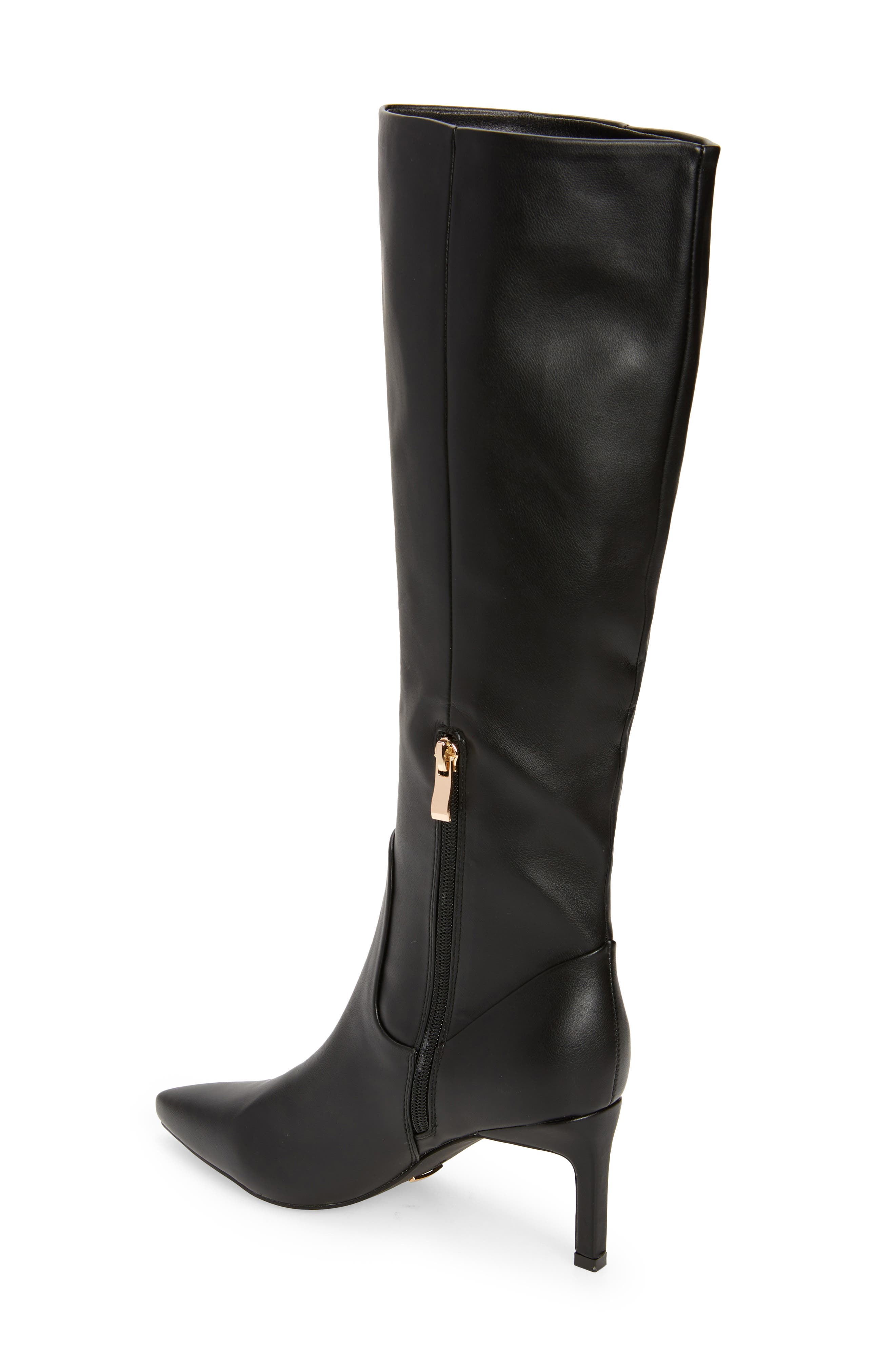 Billini Huda Knee High Pointed Toe Boot, Alternate, color, 