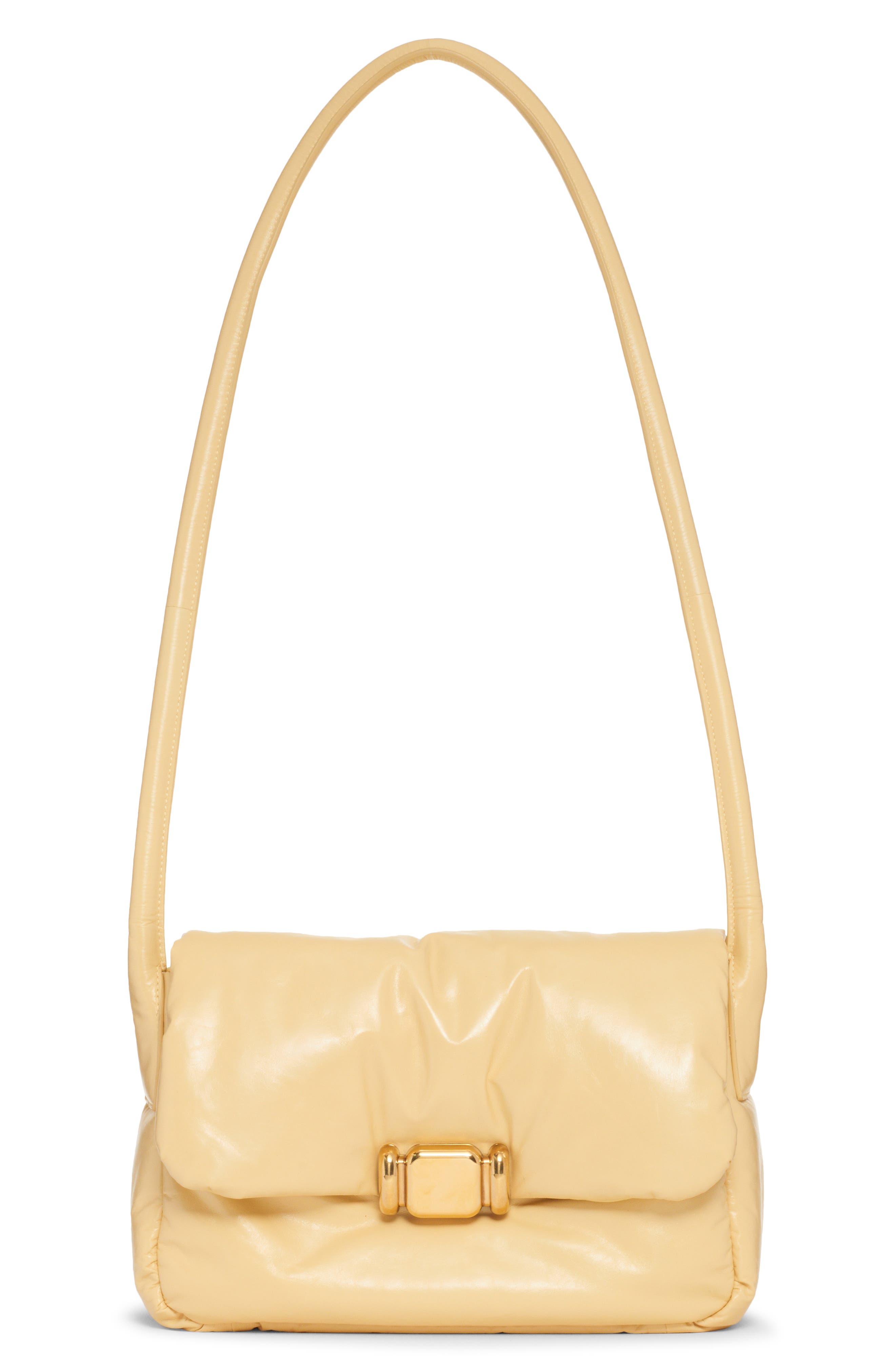 Bottega Veneta Padded Lambskin Leather Crossbody Bag, Main, color, 