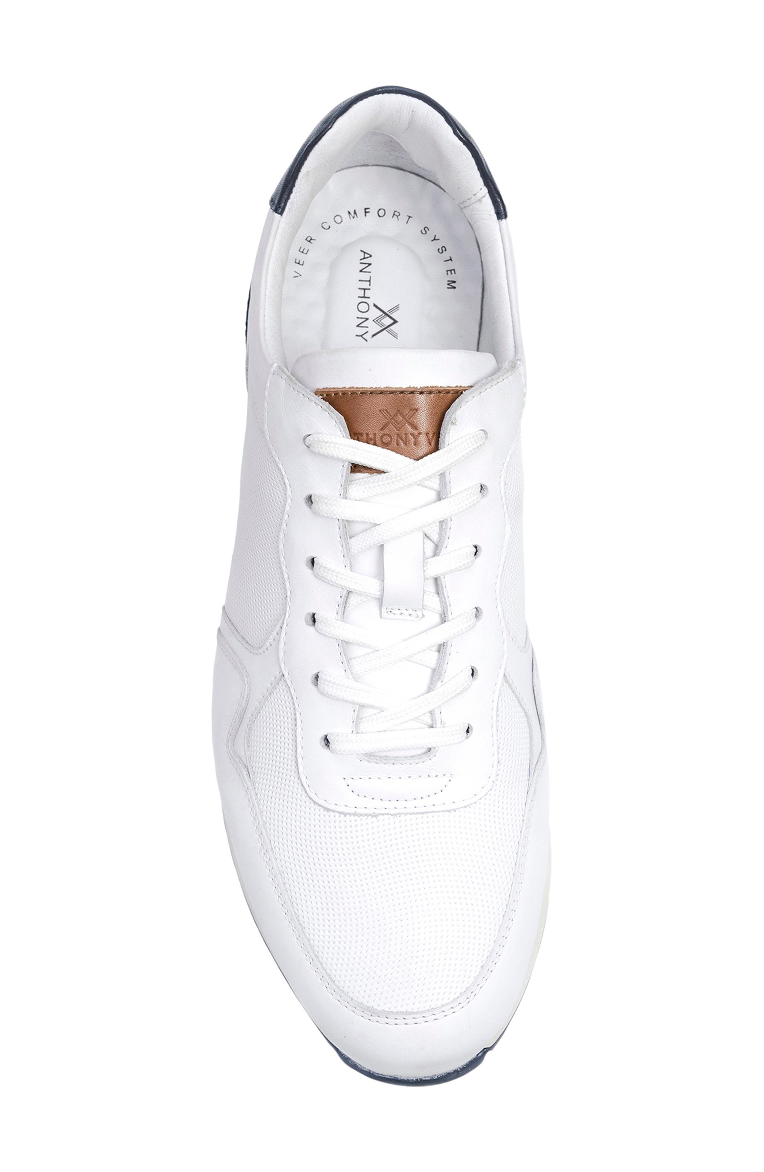 Anthony Veer West Sneaker, Alternate, color, White