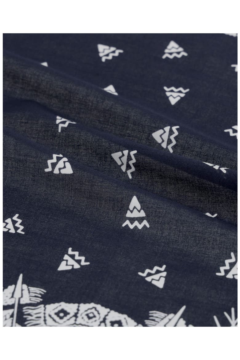 Cotton "Apach" Bandana, Alternate, color, BLUE