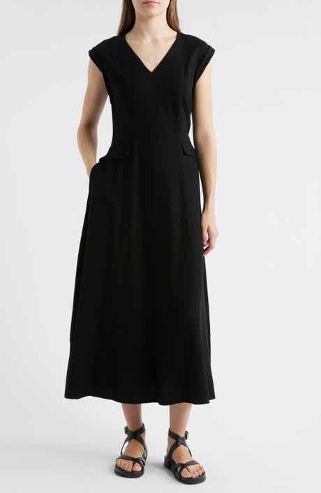 MELLODAY Cap Sleeve Maxi Dress