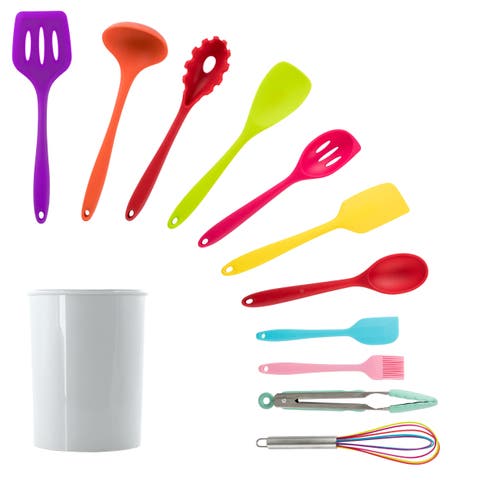 Silicone Cooking Utensils, Set of 12