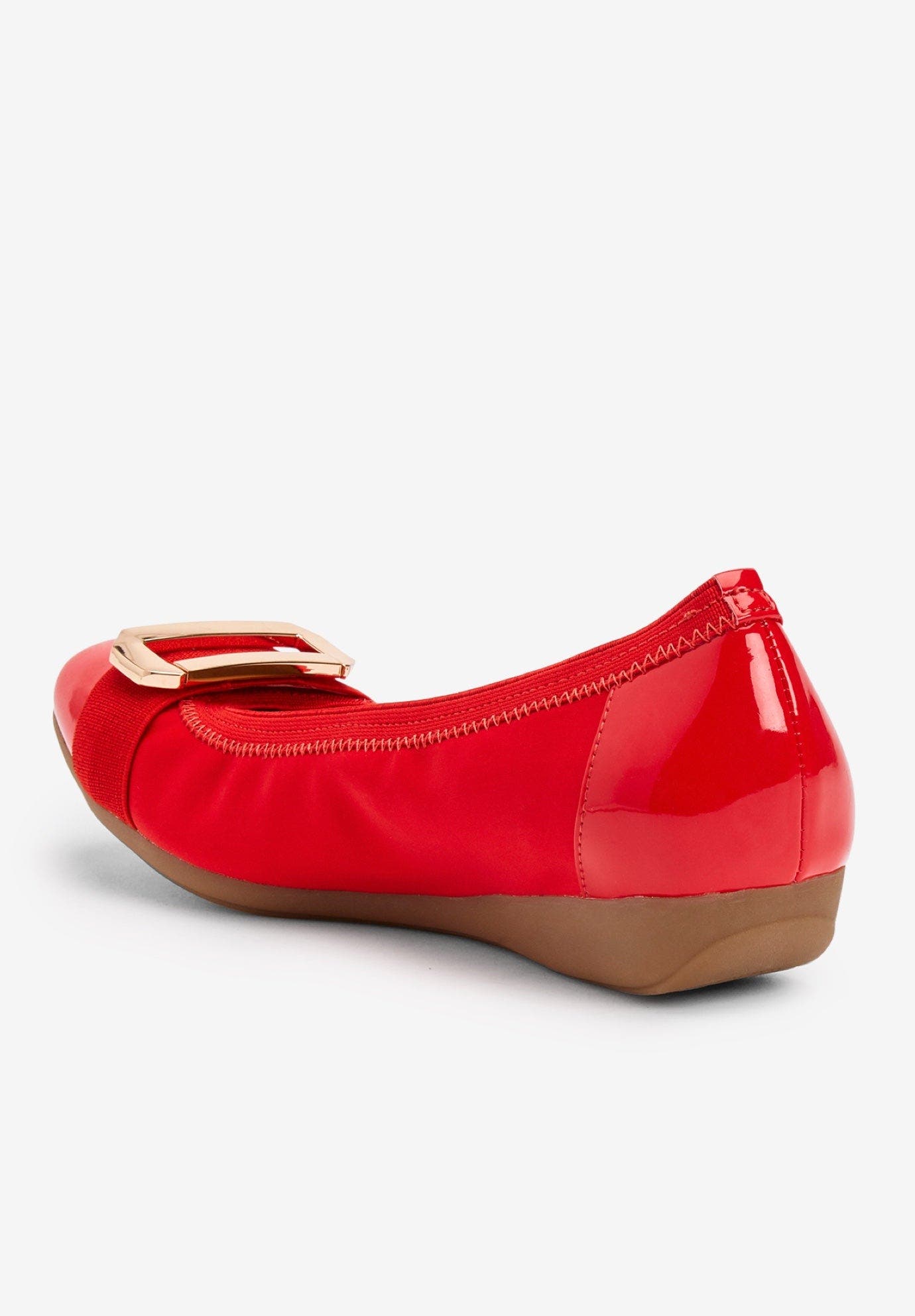 The London Flat, Alternate, color, NEW HOT RED