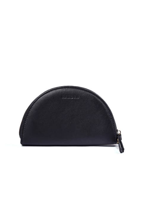 Leather Halfmoon Wallet