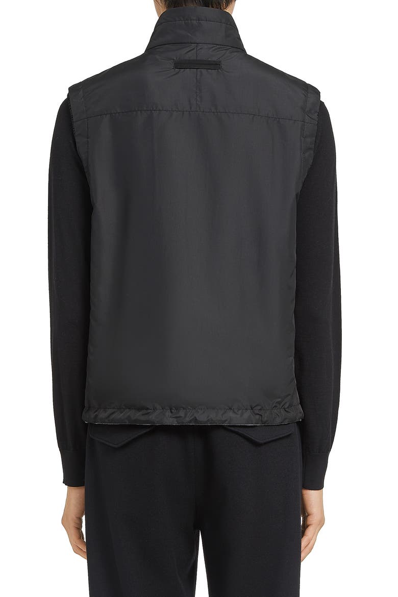 Zephyr Reversible Vest, Alternate, color, BLACK
