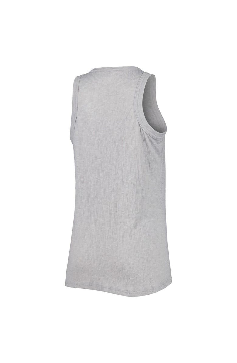 SOFT AS A GRAPE Women's Soft as a Grape Gray Chicago White Sox Tri-Blend Tank Top, Alternate, color, Gray