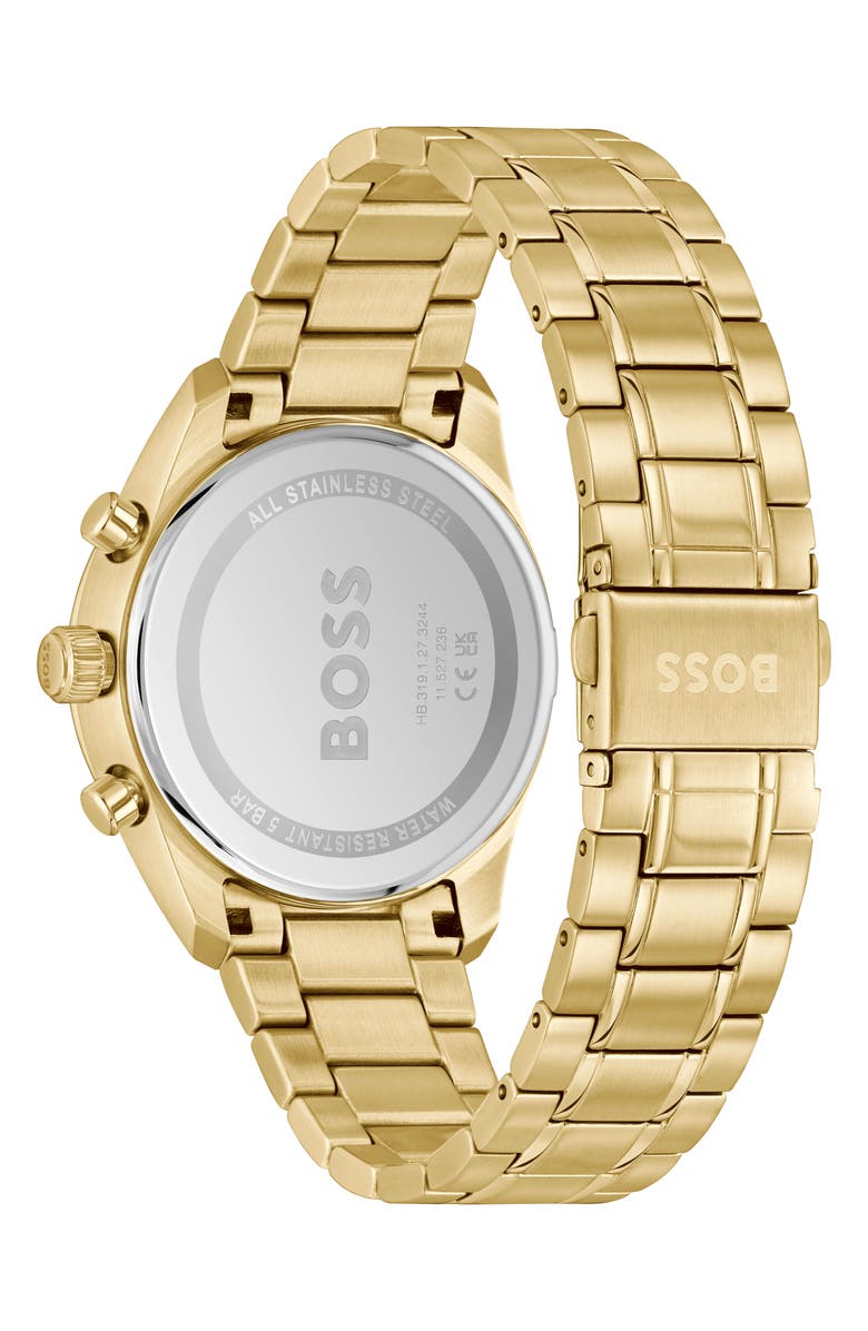 BOSS Grand Prix Chronograph Bracelet Watch, 40mm, Alternate, color, 