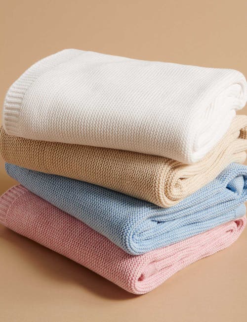 Purebaby Textured Knit Blanket