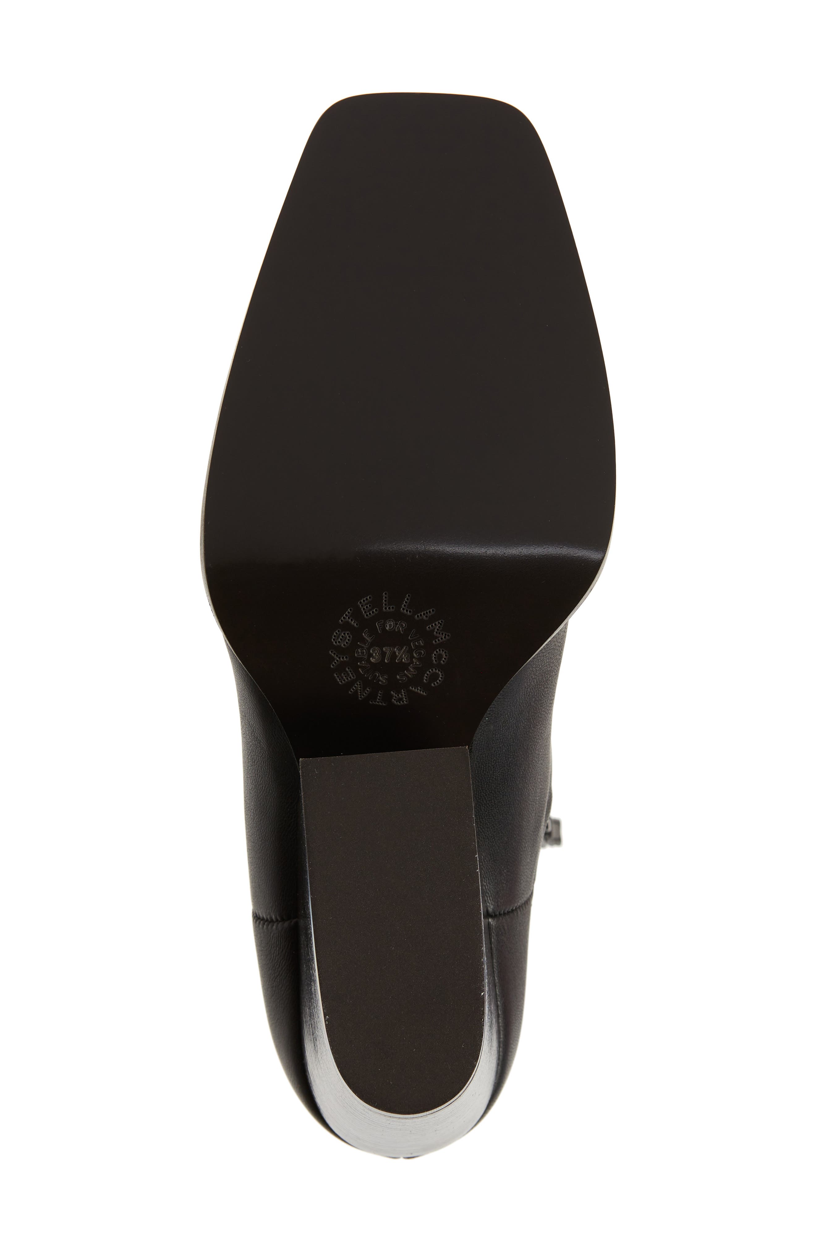 Stella McCartney Stretch Cowboy Bootie, Alternate, color, 