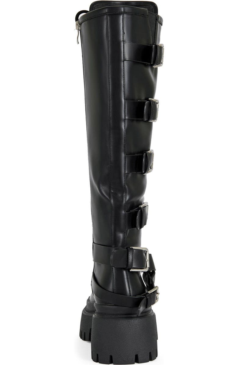 AZALEA WANG Saxen Flatform Boot, Alternate, color, Black