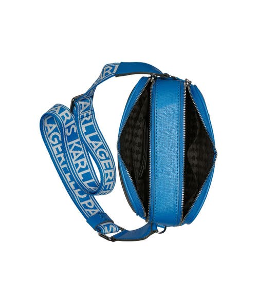 Karl Lagerfeld Paris Maybelle Crossbody In Pathalo Blue