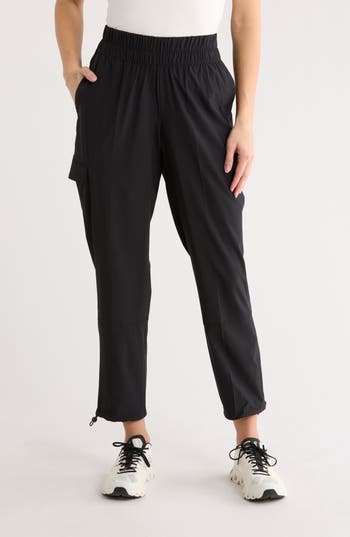 Apana Status Cargo Joggers In Black