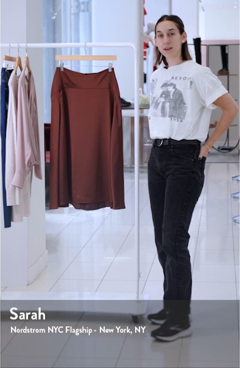 Midi Flutter Skirt, sales video thumbnail