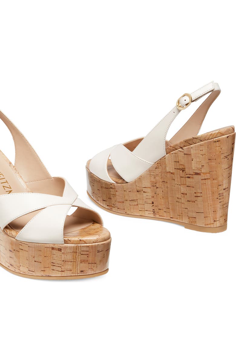 Stuart Weitzman Carmen Wedge Sandal, Alternate, color,