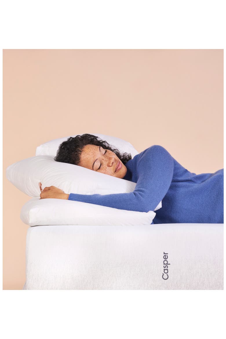Down Pillow, Alternate, color, WHITE