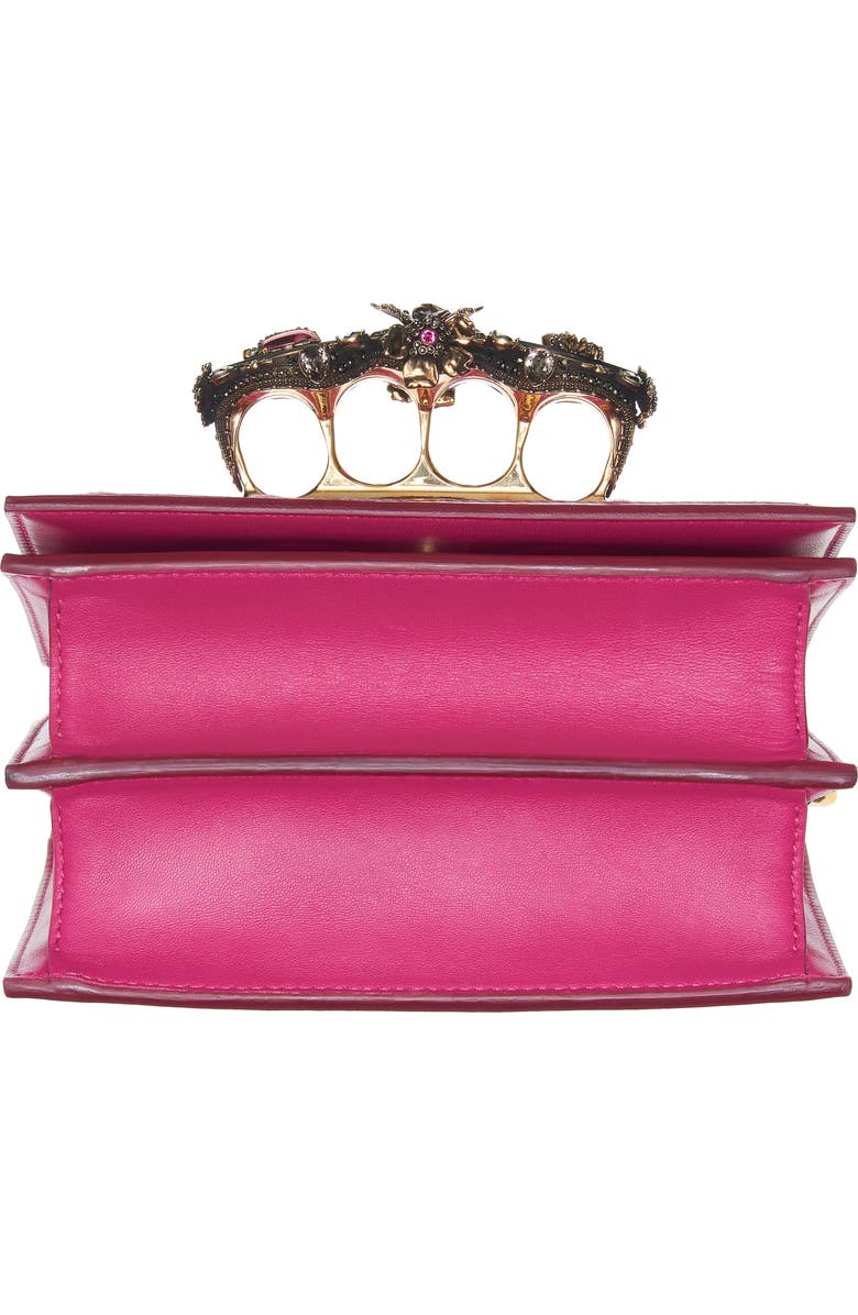 McQueen Alexander McQueen Small Butterfly Knuckle Shoulder Bag, Alternate, color,