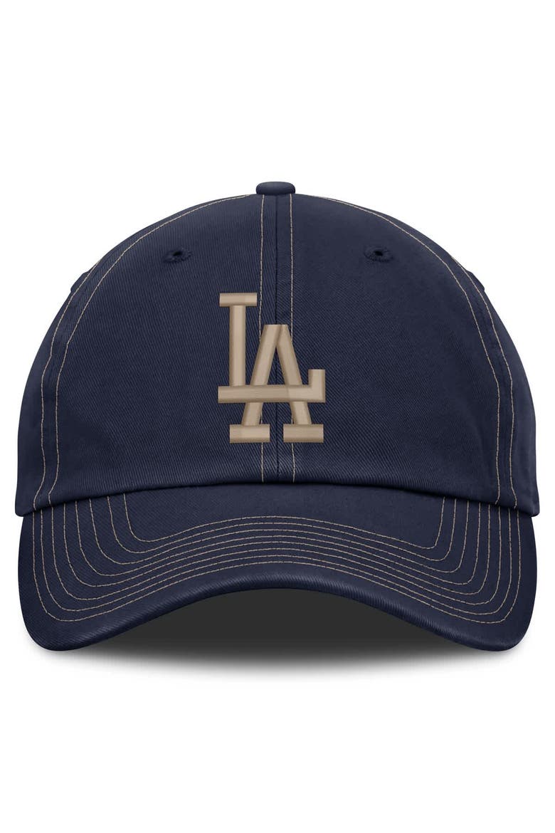 Men's Nike Navy Los Angeles Dodgers Father's Day Club Adjustable Hat, Alternate, color, Navy