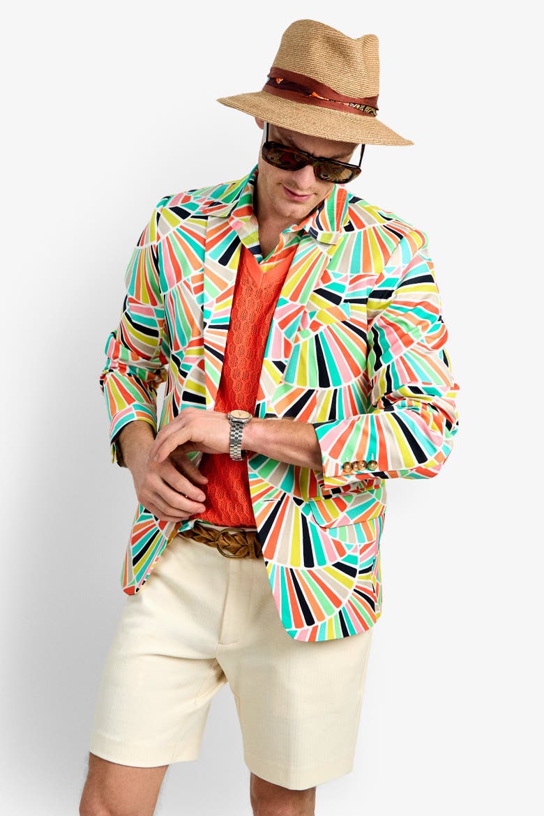 Thurston Blazer Joie De Vivre Jacquard, Alternate, color, Joie De Vivre Jacquard