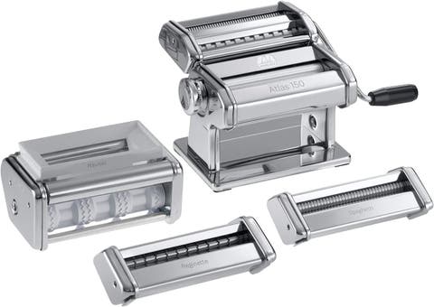 Atlas 4-Piece Set Pasta Set, Includes Atlas 150, Ravioli, Spaghetti, Reginette