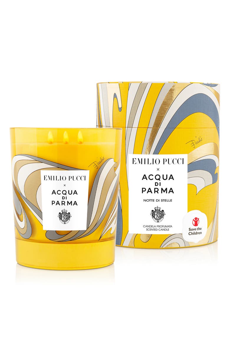 Acqua di Parma x Emilio Pucci Notte di Stelle Candle, Main, color, 