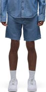 Hudson Jeans Venice Ribbed Cotton Herringbone Chino Shorts