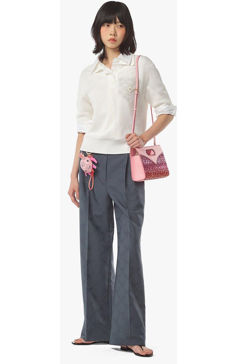 MCM Diamond Bag in Sequin Lamb Leather, Alternate, color, Pink