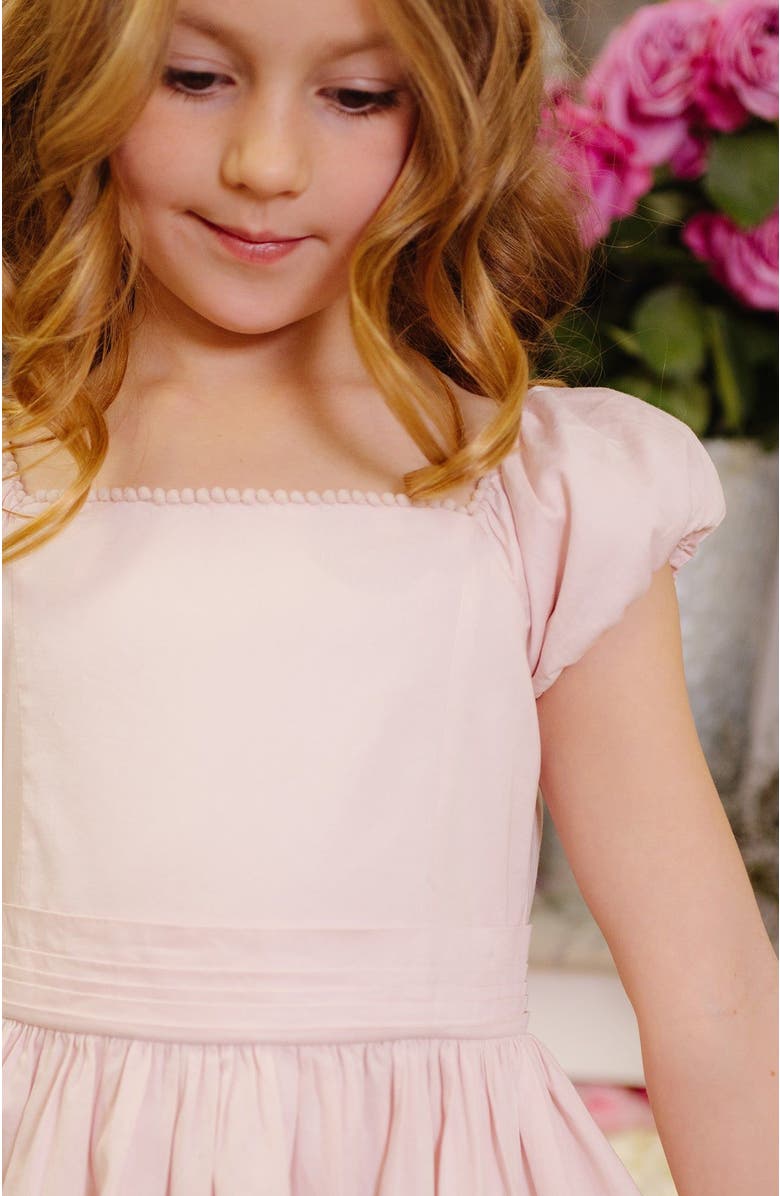 Hope & Henry Girls' Organic Sateen Flower Girl Dress, Kids, Alternate, color, 