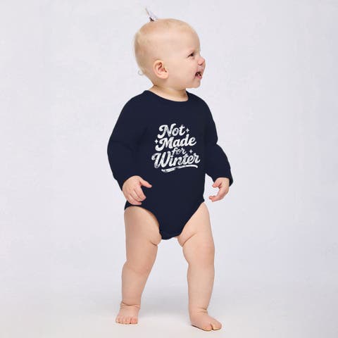 Not Made For Winter Fleece BodySuit Baby