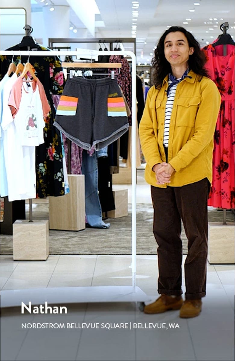 Surf Revival Fleece Sweat Shorts, sales video thumbnail