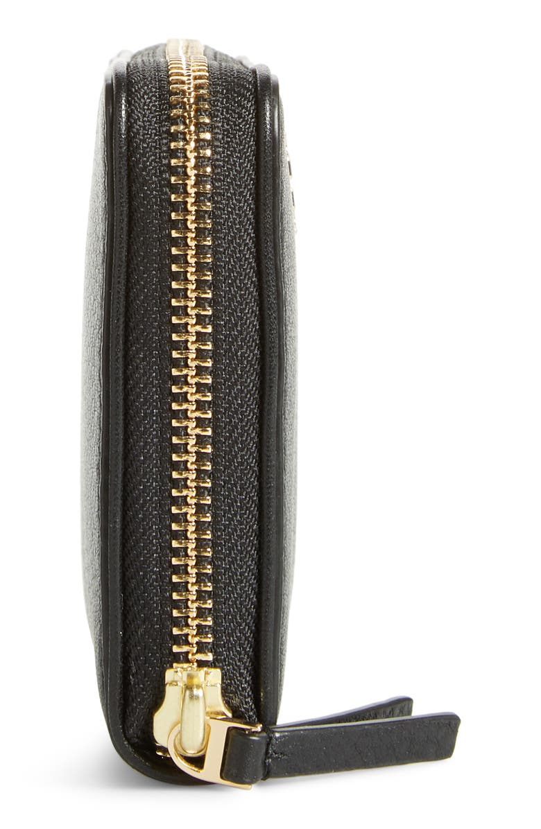 Tory Burch Marsden Leather Zip Around Wallet, Alternate, color,